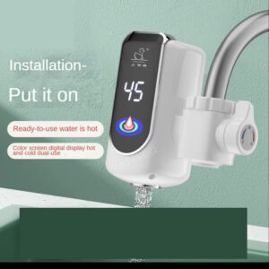 3000W Electric Water Heater Tap Instant Hot Water Faucet Heater Cold Heating Faucet Tankless Instantaneous Water Heater (Random Color) - Image 5