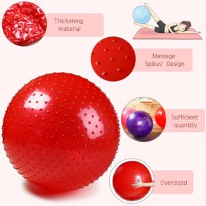 700G Ball, ,55Cm Exercise Ball Large Spikes Tactile Sensory Massage Withrout Pump (Random Color) - Image 5