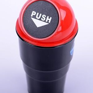 Car Trash Can Organizer Garbage Holder Storage Bag Trash Bin Paper Dustbin (Random Color) - Image 4