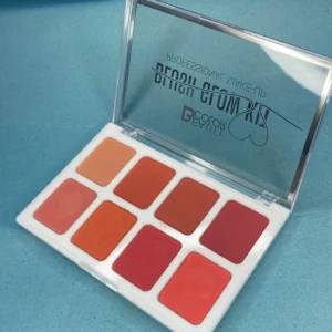 Beauty Color Blush Glow Kit - 8 Vibrant Colours Palette - Image 3