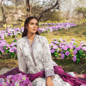 Cross Stitch VIOLET ORCHARD 3PC (Original Brand) Tag Price: 6550 - Image 1