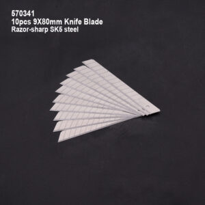 10pcs 9x80mm Knife Blade - Image 2