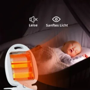 Electric Fan Heater Mini Mobile Heater Home Heating Warm Air Fan Office Room Handy Air Warmer Fan - Image 4