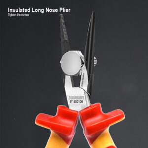 Harden 6'' Insulated Long Nose Plier*VDE/GS certificate - Image 5