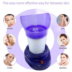 2 in1 Facial Steamer Inhaler Machine For block Nose and Facial Usage with Inhaler Cap With Box Packing - Image 2