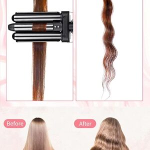 Babyverse Professional Couture Hair Pro 3 Ceramic Wave Styler- Beach Waves for Women (Random Color) - Image 1