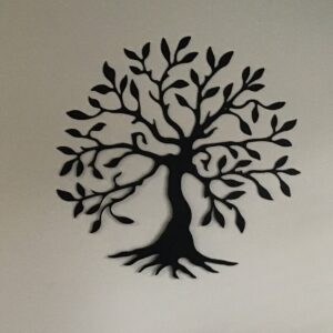 Olive Tree Wooden Wall Decoration - Image 1