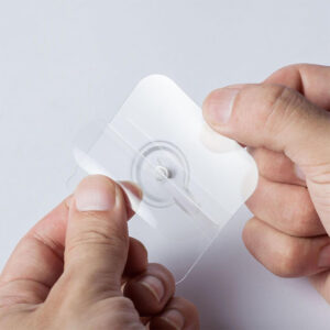 ( pack of 4 )Strong Adhesive Seamless Wall Hook Nail Screw Rod Seamless Screw Sticker - Image 3