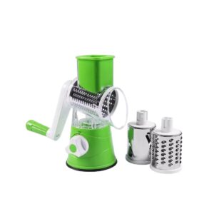 Manual Vegetable Cutter Slicer Multifunctional Round Slicer Gadget Multifunction Kitchen Gadget Food Processor Blender Cutter( random color ) - Image 2