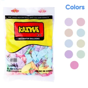 BALLOONS l BIRTHDAY, BABY SHOWER, AQIQAH PARTY DECORATIONS (Random Color) - Image 2