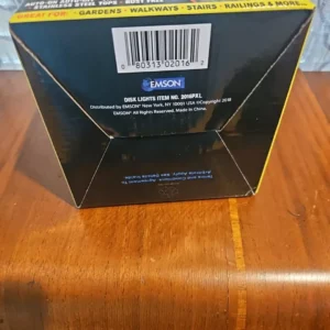 Disk Lights 8 LED Version Solar Powered Auto on off Outdoor Lighting - Image 2