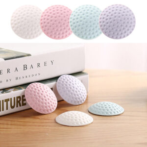 Self Adhesive Silicone Rubber Wall Protector Door Handle Stopper - Image 3