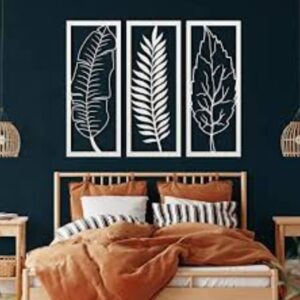 Leafs wall art Room Decoration, Suitable For Home Living Room Bedroom - Image 1