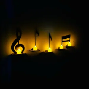 Musical Instruments Wall Shelves, Wall Decoration Items, Miniature Shelves for Wall, Wooden Shelf, Candle Flower Holder, Room Decoration - Image 4