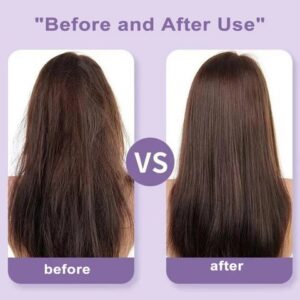 2-in-1 Hair Styling Brush, Straightener, Curler Comb Random Color - Image 5