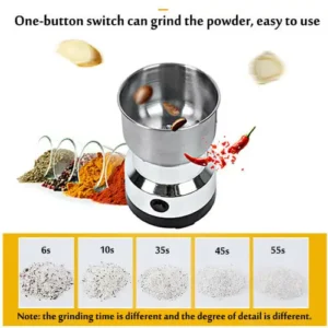 Multi Purpose Nima Electric Coffee Spice Bean Grinder - 150W - Image 4