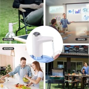 Mclassic MD-03 Touch Intelligent Electric Water Pump – Rechargeable Automatic Dispenser For Bottled Water With One-Touch Operation (Random Color) - Image 2