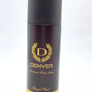 Denver ROyal Oud Hamilton body spray Full long lasting for  Men (200 ml) Made in india - Image 1