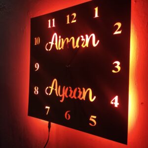Customize LED Wall Clock - Image 1