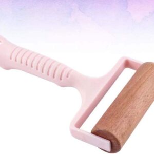 2pcs Wooden Rolling Pin for Baking ? Hand Push Dough Roller with Non-Stick Surface, Lightweight & Kid-Friendly - Image 3