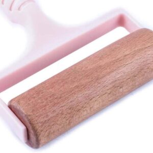 2pcs Wooden Rolling Pin for Baking ? Hand Push Dough Roller with Non-Stick Surface, Lightweight & Kid-Friendly - Image 2