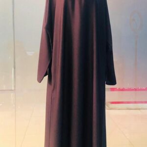 Plain Nida Fabric Abaya Maxi & Front Open - Image 1