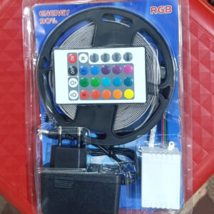 RGB LED Strip Roll Top Quality With Remote And 12V Power Supply - 7 Ft - Image 4