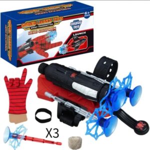 Spider Man Shooter Gloves Toy For Kids ? Fun Role Play Web Launcher With Bullets And Launcher Set For Boys And Girls - Image 2