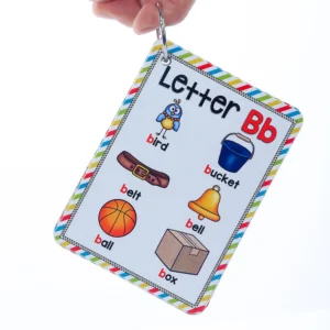 My Mini Alphabet Flipbook | ABC English Alphabet Letters Child Flash Cards Baby Learning Toys Kids Gift Pre-Kindergarten - Image 5