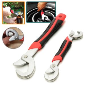 2 PCs Multi-Function Universal Wrench Set Snap and Grip Wrench (random color) - Image 3