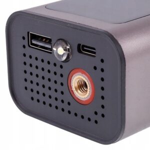 Air Compressor ? Wireless Electric Air Pump for Car & Bike Tires | 150 PSI / 10 BAR Portable Compressor with 2000mAh Battery ( Black ) - Image 4