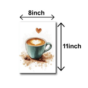 Set of 3 Wall Art Sticky Wooden Canvas Frames for Dining Room and Kitchen Decor / Sticky Photo Tiles - Image 1