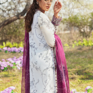 Cross Stitch VIOLET ORCHARD 3PC (Original Brand) Tag Price: 6550 - Image 2