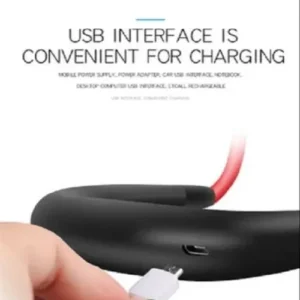 Hands Free Mini Neck Band | Usb Rechargeable Fan, 3 Mode (Random Colors) - Image 4