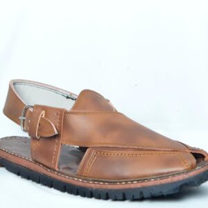 PESHAWARI HANDMADE LEATHER GENTS SANDALS - Image 1