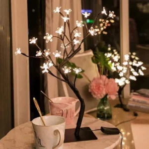 LED Cherry Blossom Bloom light Trees table Lamp - Image 4