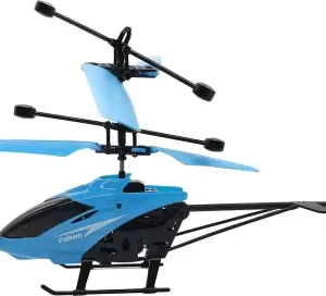 Rechargeable Flying Hand Sensor Control Helicopter | Sensing flight with lights, Hand Sensor Controlled Aircraft, Withstanding impact and playing (Random color) - Image 1