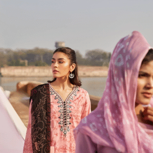 Cross Stitch LEAFY TERRAIN 3PC (Original Brand) Tag Price: 5250 - Image 2