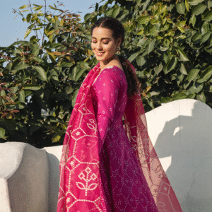 Cross Stitch MAGENTA ALLURE 3PC (Original Brand) Tag Price: 6550 - Image 2