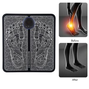 Electric EMS Foot Massager, Foldable Electric Foot Massage Mat - Image 3