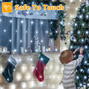 1 PC Wedding LED Net Mesh String Lights- Fairy String Lights With 88 Lights for Wedding Party D?cor Outdoor & Indoor Activities - Image 3