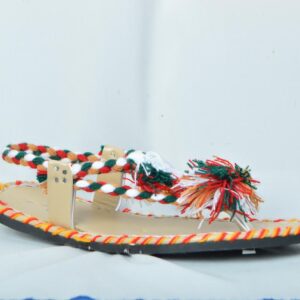 Traditional Balochi Sawas Handmade Chappal - Image 1