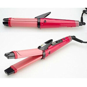 Nova 2-in-1 Hair Straightener & Curler ? Model NH-2009, Quick Heat-Up Ceramic Plates for Smooth Straightening & Effortless Curls, Portable Dual-Use Styling Tool for All Hair Types - Image 1