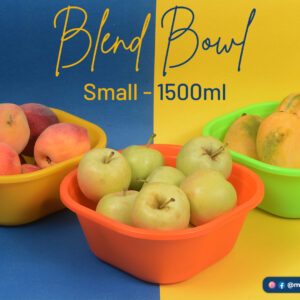 Pack of 2 Maxware Household - Blend Bowl Small 1500ml - Multipurpose Bowl (Random Color) - Image 1