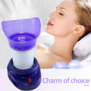 2 in1 Facial Steamer Inhaler Machine For block Nose and Facial Usage with Inhaler Cap With Box Packing - Image 3
