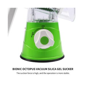 Manual Vegetable Cutter Slicer Multifunctional Round Slicer Gadget Multifunction Kitchen Gadget Food Processor Blender Cutter( random color ) - Image 1