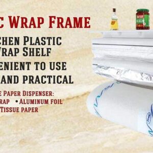 Wall Mount Tissue Paper Dispenser - Triple Paper Roll Dispenser Towel Holder - Image 4