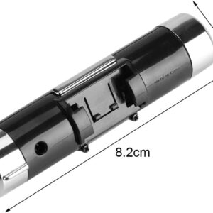 LCD Display Digital Clip-on Car Clock Thermometer Temperature Meter Gauge Automotive Mini Clock Monitor - Image 5