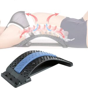 (48 Pcs Ctn) Back Stretcher Lumbar Back Pain Relief Device Multi-Level Back Massager - Image 5