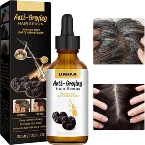 Hair Darkening Se-Rum, Darka Anti-greying Hair Se-Rum, Nutrient Natural Darkening Se-Rum 30 ML - Image 4